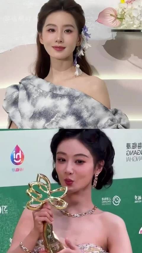 杨紫白玉兰庆功宴获刘诗诗赠紫色花篮，两人神仙闺蜜情曝光
