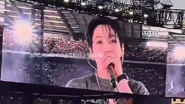 BTS田柾国亮相布鲁塞尔世界巡演