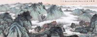 张树立山水画作赏析:锦绣河山凝画轴，幽林丘壑蕴清怀