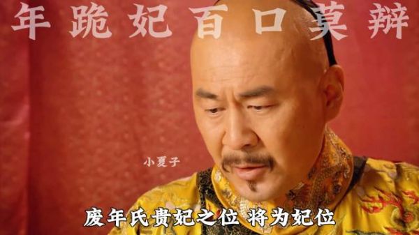 华贵妃最终被贬为年妃 胖橘自己又何尝不是凶手