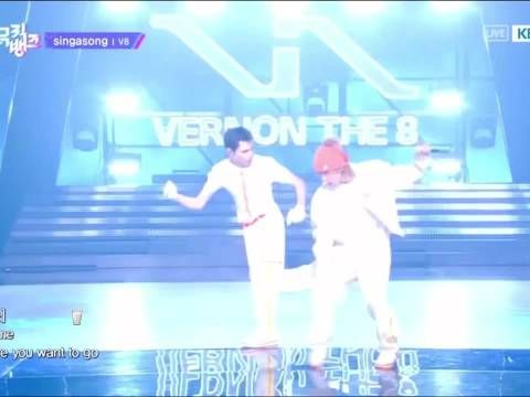 徐明浩 《singasong》音银打歌舞台 这个ending甜爆了 清爽干净美少年