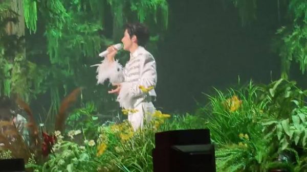 张新成首场演唱会上座率爆满