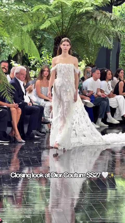 Dior 2026秋冬高定重磅闭秀礼服，比较想看哪位女明星演绎