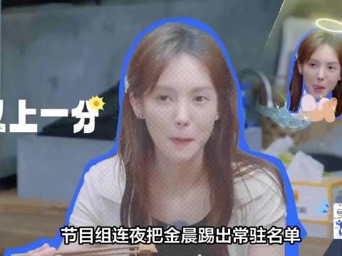 节目组连夜把金晨踢出常驻名单，空降三亚录制现场的竟然是王楚然