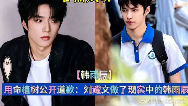 刘耀文告黑成功，这是也是做了自己现实中的韩雨辰