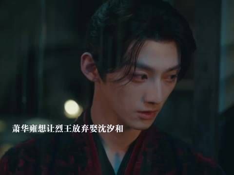 太子为娶沈汐算计信王烈王,亲自游说烈王