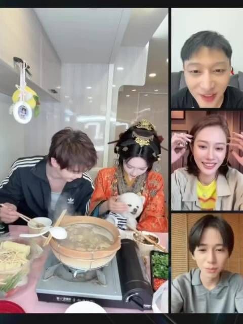 孟子义直播分享拍戏日常，劝观众保持积极心态