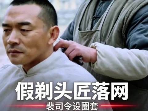 鬼子假扮剃头匠摸进村，以为捡了大便宜，没想到……