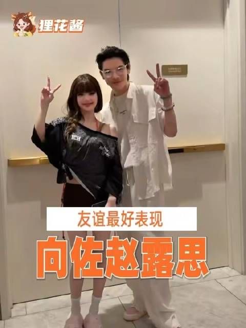 向佐与赵露思的友情,依旧闪耀得让人忍不住驻足赞叹!…