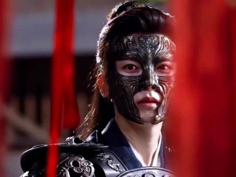 萧无衣谢嘉鱼红绸蒙眼击鼓射箭