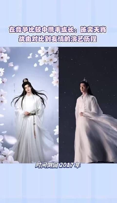 肖战与陈奕天的奋斗岁月与同行友谊