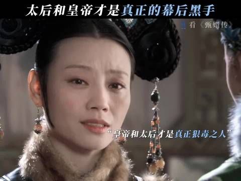不愧是上一届的宫斗冠军，借别人的手达成自己目的甄嬛传