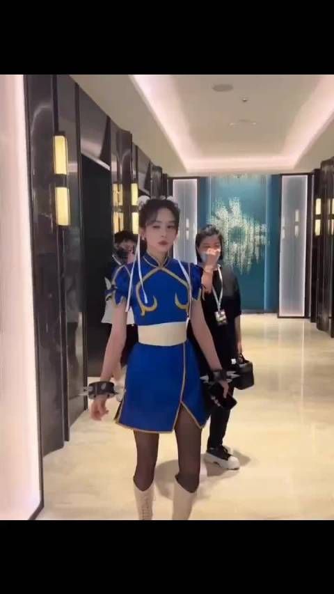 古力娜扎cos春丽
