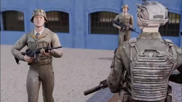 驻守韩国边境的士兵为什么要佩戴墨镜？