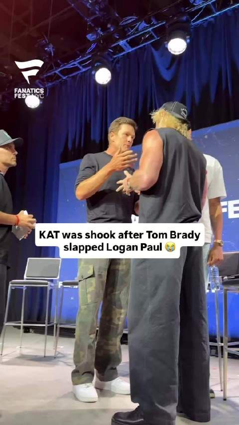 Fanatics在纽约的活动中，Tom Brady怒扇Logan Paul，唐斯劝架