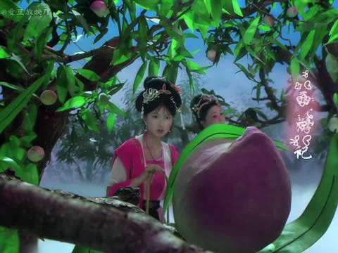 让猴子看蟠桃园,本来就挺搞笑