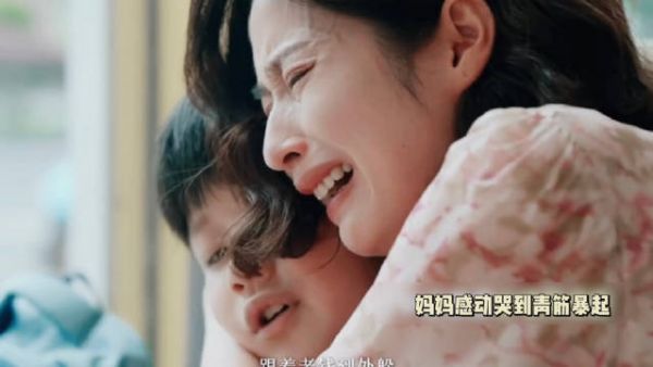 颖儿在电视剧小芳中劝妈妈离婚演到青筋暴起