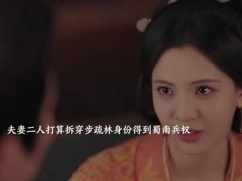 宁王顾青殊打算拆穿步疏林女子身份,以此来图谋蜀南的兵权