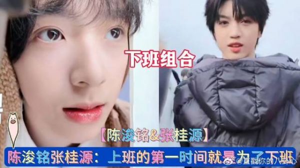 陈浚铭张桂源演我上班状态