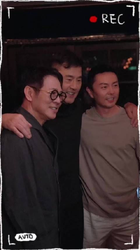 《给爸爸的信》三人组，李连杰、于荣光和谢苗重聚了，都是回忆啊