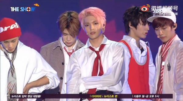 九年前的今天(170725)，NCT127 带来《Cherry Bomb》的现场舞台