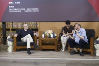 冯骥才与法国作家贝尔纳·韦尔贝畅谈文学初心