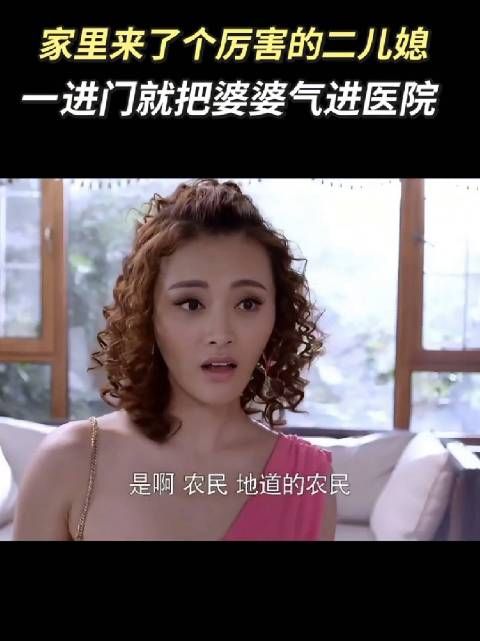 家里来了个厉害的二儿媳妇，一进门就把婆婆气进医院