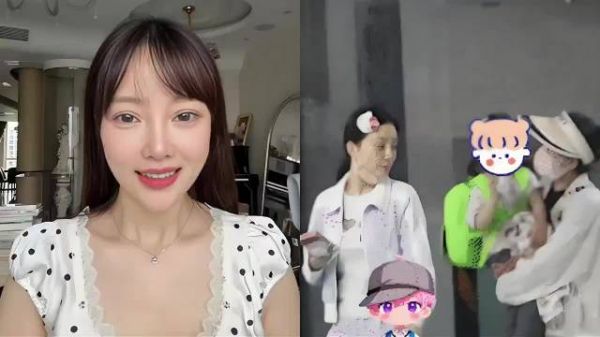 甜馨否认当姐姐，澄清小女孩是表妹