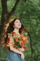 李兰迪田园写真明媚治愈