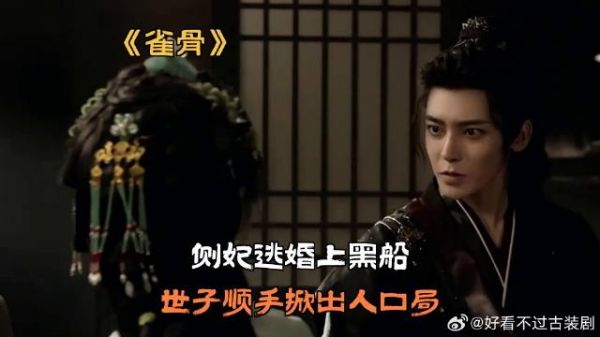 《雀骨》侯明昊艾米 侧妃逃婚上黑船,世子顺手掀出人口局
