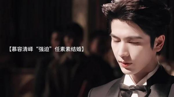 慕容清峄当众宣布跟任素素结婚～全家福生成