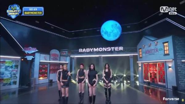 BABYMONSTER - 'MOON' MCD打歌初舞台