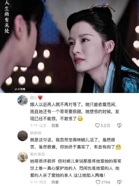 婉儿成婚后仅靠范闲之爱，成为其身上挂件