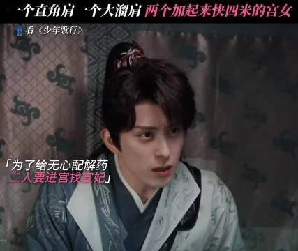 宣妃：两个一米八的双开门宫女，想不注意都难 少年歌行