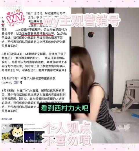西村力直播发言引网暴酿悲剧，至今未道歉
