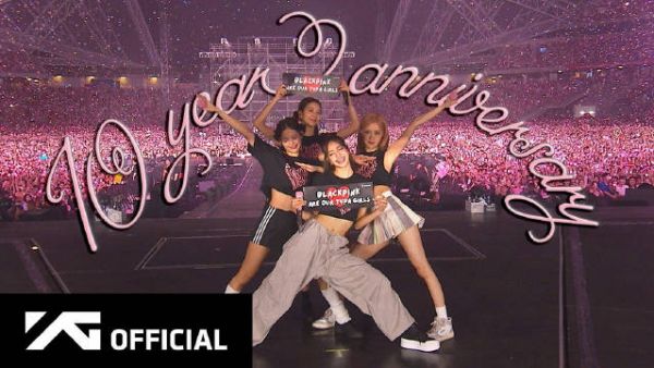 BLACKPINK 发布出道十周年纪念影片