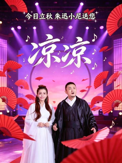 朱迅尼格买提古装亮相，合作《凉凉》送夏日清凉