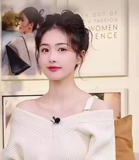 白鹿OLAY直播路透！白得发光有没有！ 白鹿温柔盘发妆