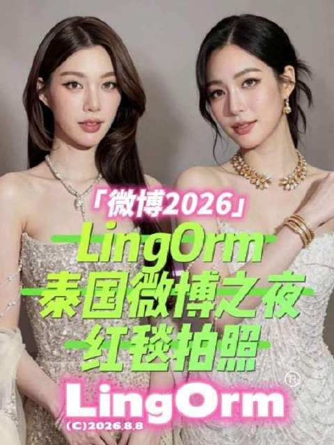 lingorm微博之夜泰国2026红毯盛典，双星闪耀惊艳全场 linglingkwong