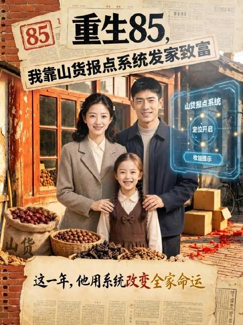 林枫重生85年，山货系统助他救妻女创品牌