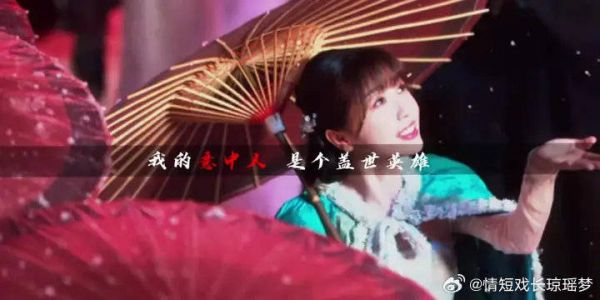 我的意中人，是个盖世英雄