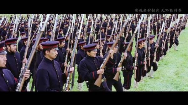 武士与加特林对决，冷兵器时代绝响