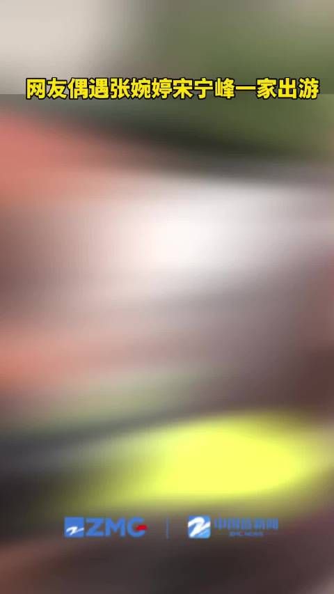 网友偶遇张婉婷宋宁峰一家出游