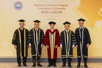 刘德华，获颁荣誉文学博士