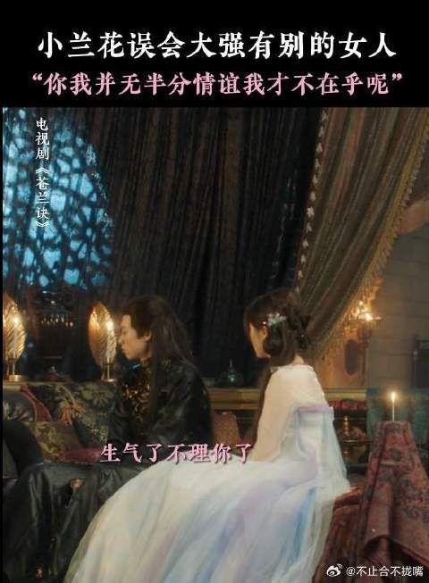 小兰花：我俩并无半分情谊，我才不想搭理你呢！