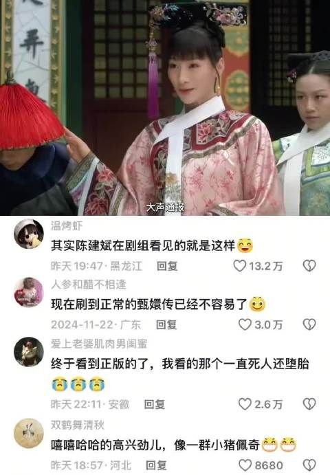 果然就算没有导演拍，我们每年依然都有新的甄嬛传续集看，而且越来越癫