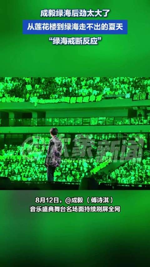 从李莲花到傅诗淇：成毅绿海戒断反应