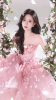 艳冠群芳孟子义：国色天香，明眸皓齿。沉鱼落雁，闭月羞花！