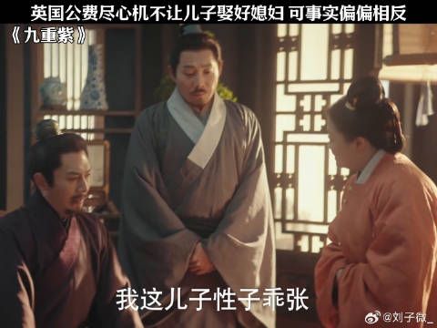 英国公费尽心机不让儿子娶好媳妇 可事实偏偏相反 王九胜 李昀锐