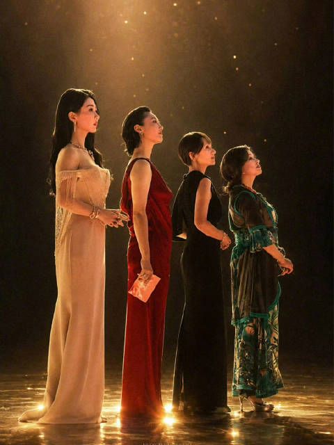 刘晓庆袁泉白百何杨紫百花奖神图